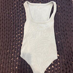 Turqoise Medium Women's Abercrombie Cotton Bodysuit